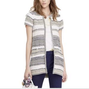 DVF Arryn Knit Short Sleeve Cardigan/Jacket